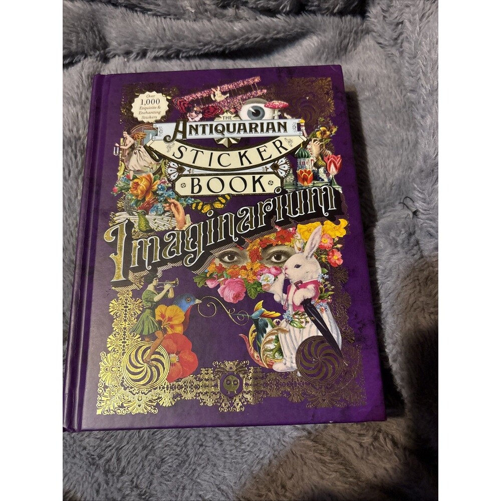 NEW The Antiquarian Sticker Book Imaginarium Odd Dot 2022 Hardcover Over 1,000!